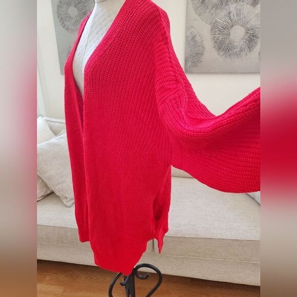 CCK Style Wool-Blend Open Cardigan sz Med - Picture 5 of 11